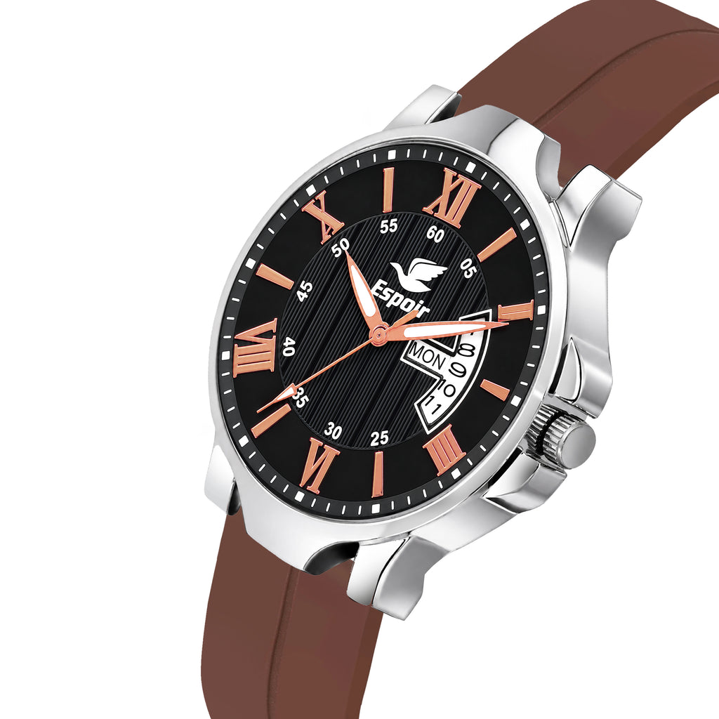 Espoir LCS-1456 Day And Date Functioning High Quality Analog Watch  - For Men
