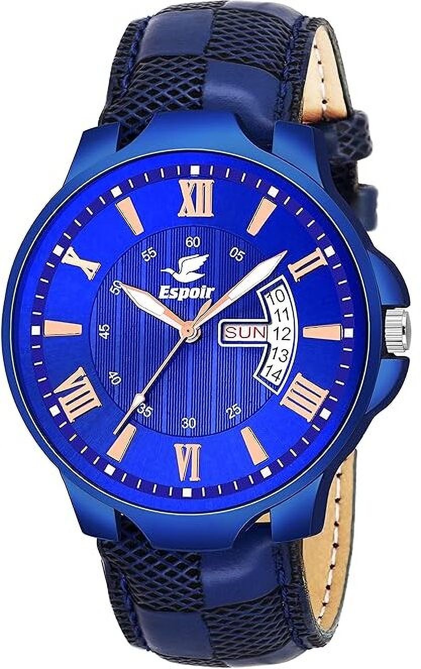 Espoir Day And Date Functioning Analog Watch  - For Men