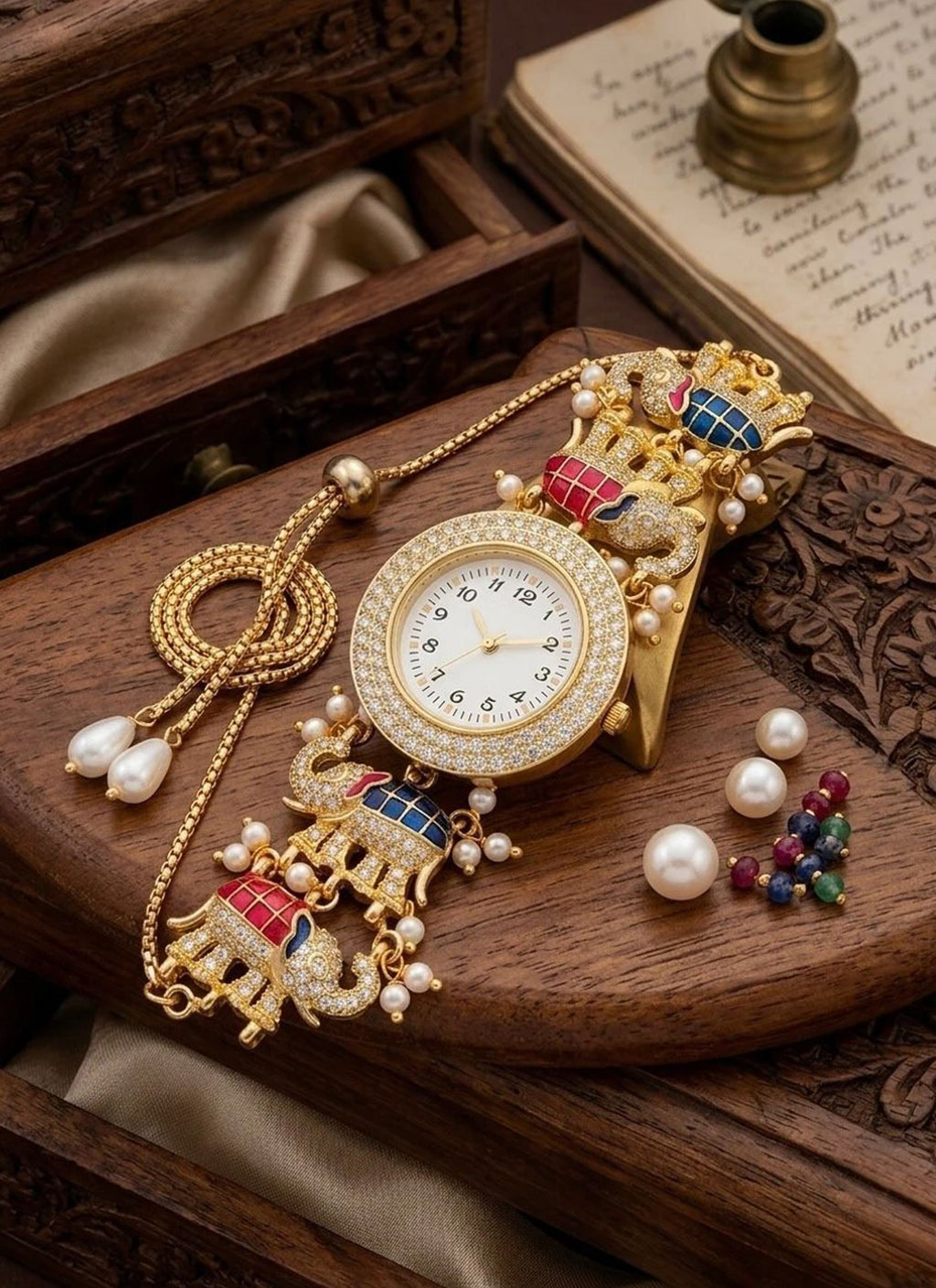 Espoir Kashmiri Watch For Women Kashmiri Gajraaj Kashmiri Watch For Women Kashmiri Gajraaj Analog Watch  - For Women