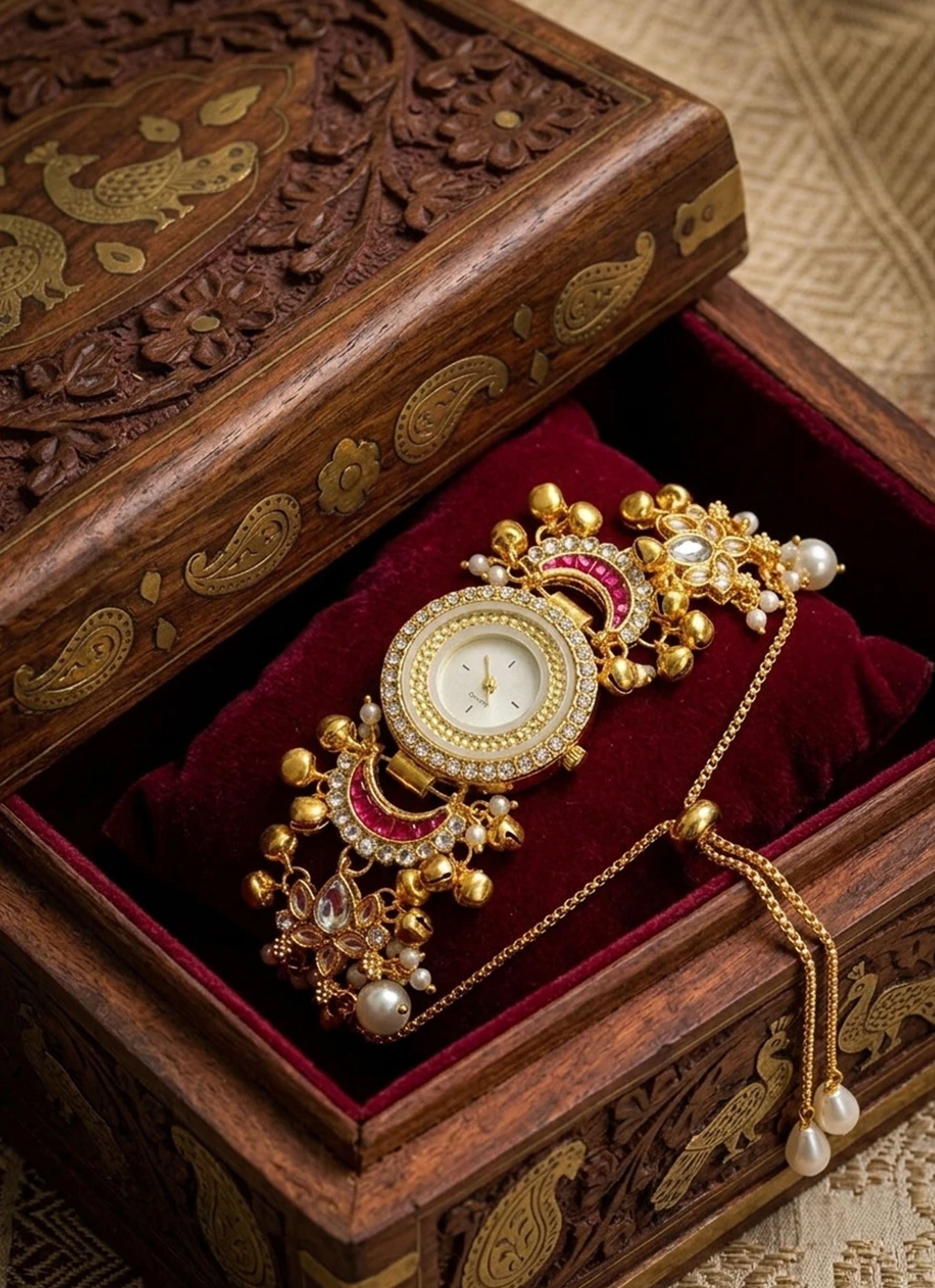 Espoir Kashmiri Watch For Women Kashmiri Jewel Kashmiri Watch For Women Kashmiri Jewel Analog Watch  - For Women