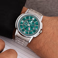 Espoir Olive Day and Date Day And Date Functioning High Quality Analog Watch  - For Men
