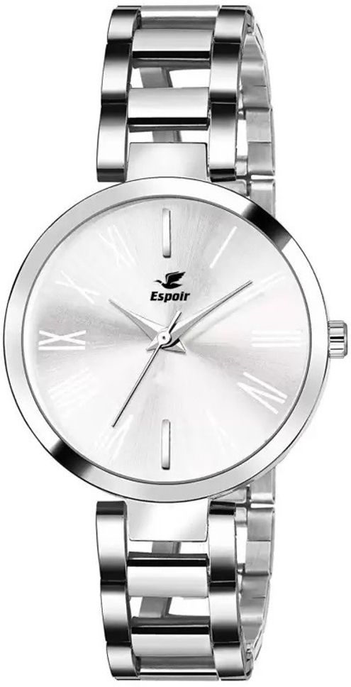 Espoir NA Stainless Steel Silver Analog Watch  - For Women