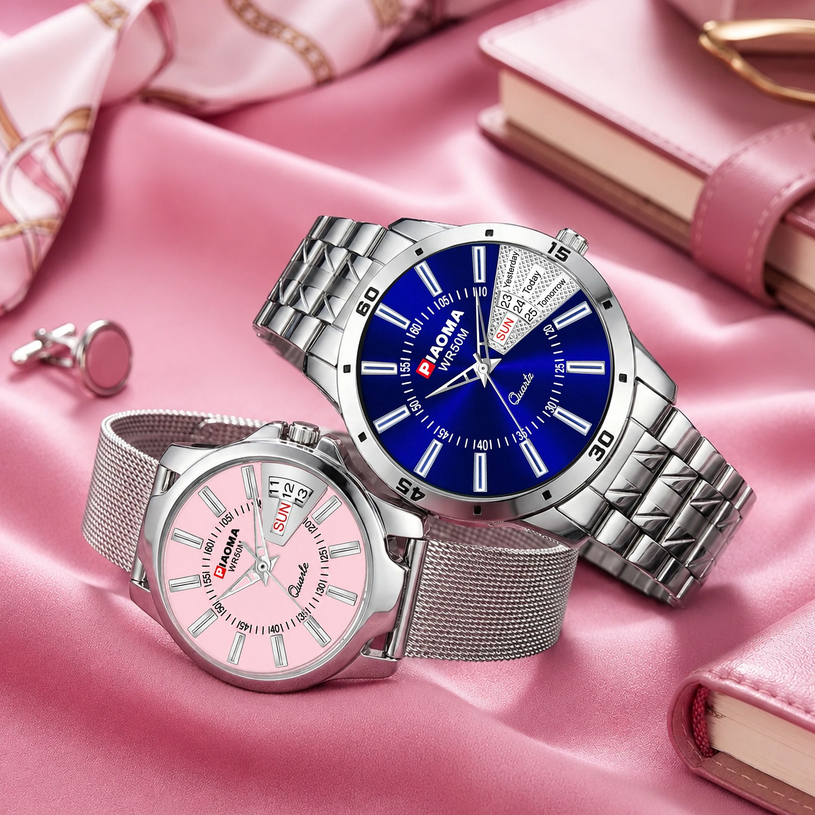 Piaoma Couple watch Couple COmbo watch Analog Watch  - For Couple