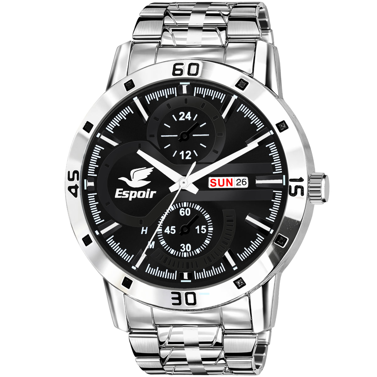 Espoir Chakra0507 Chakra0507 Watch Strap Day And Date Functioning High Quality Analog Watch  - For Men