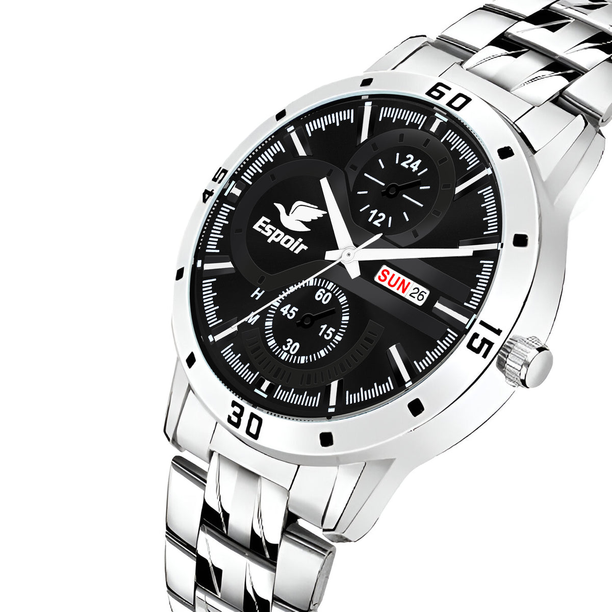 Espoir Chakra0507 Chakra0507 Watch Strap Day And Date Functioning High Quality Analog Watch  - For Men
