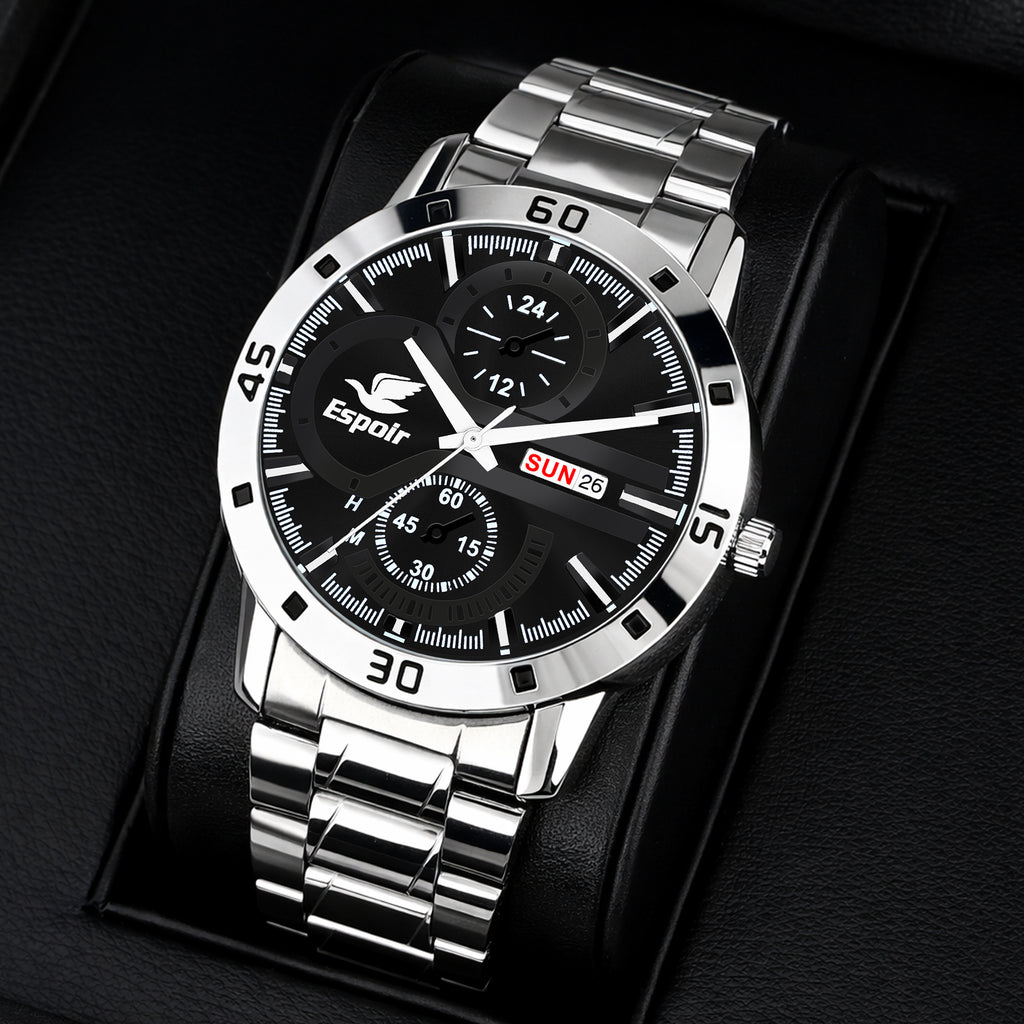 Espoir Chakra0507 Chakra0507 Watch Strap Day And Date Functioning High Quality Analog Watch  - For Men