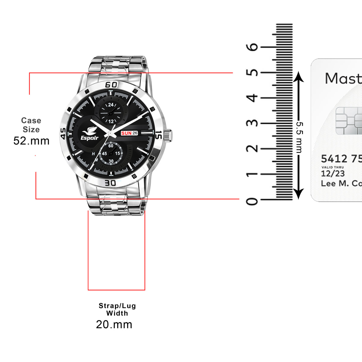 Espoir Chakra0507 Chakra0507 Watch Strap Day And Date Functioning High Quality Analog Watch  - For Men