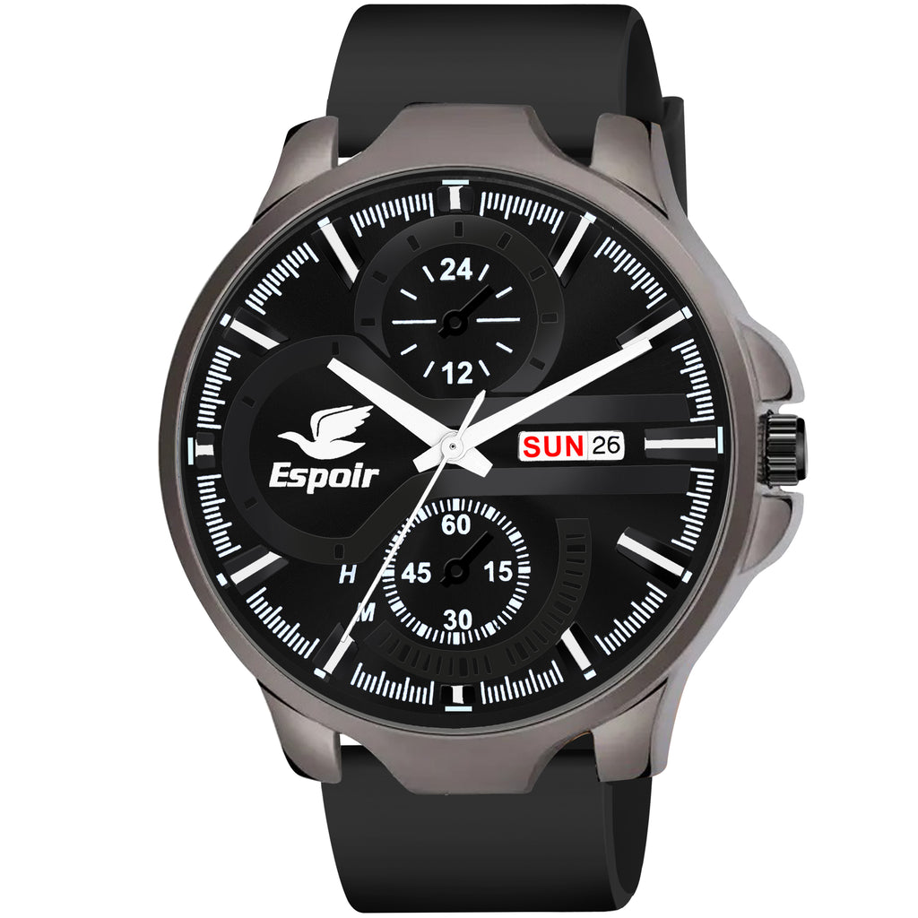 Espoir Chakra0507 Chakra0507 Watch Strap Day And Date Functioning High Quality Analog Watch  - For Men