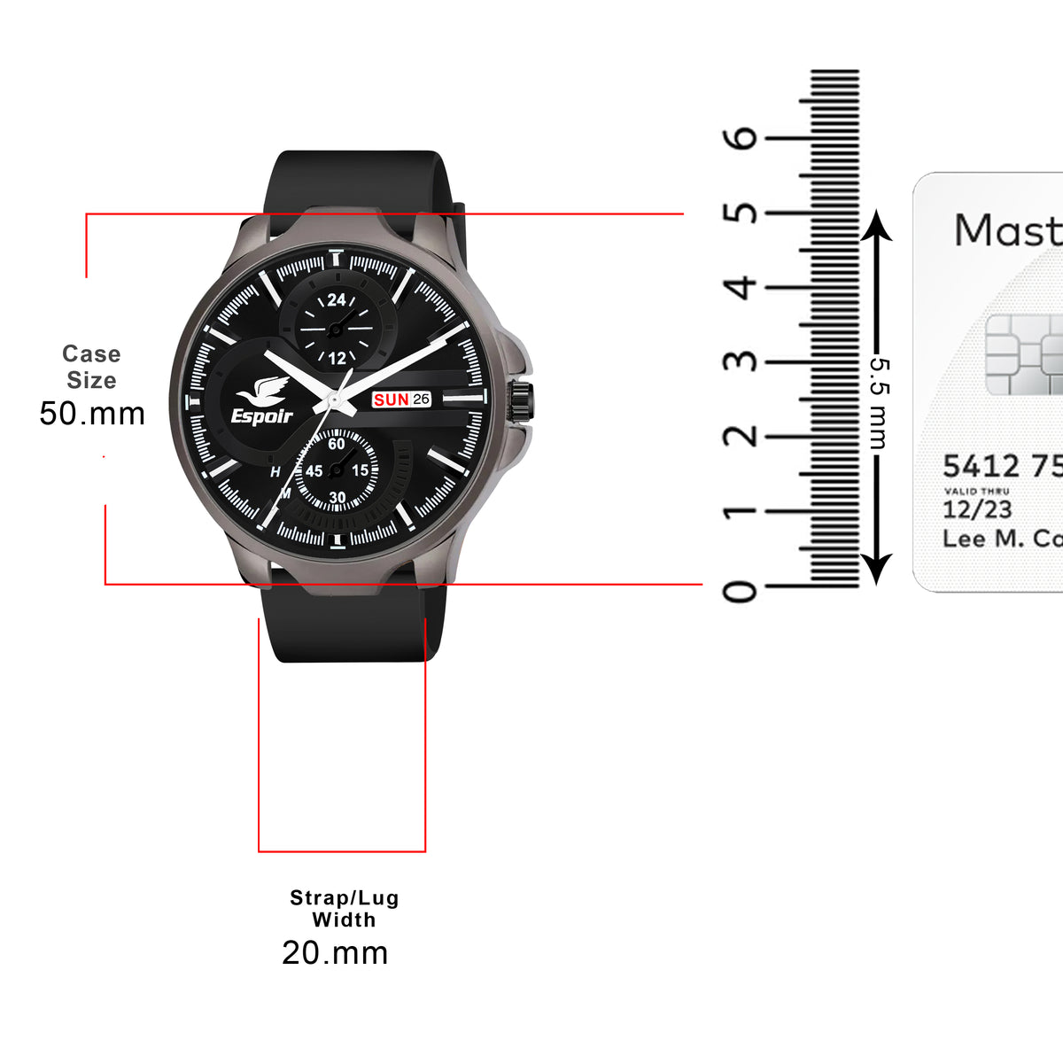 Espoir Chakra0507 Chakra0507 Watch Strap Day And Date Functioning High Quality Analog Watch  - For Men
