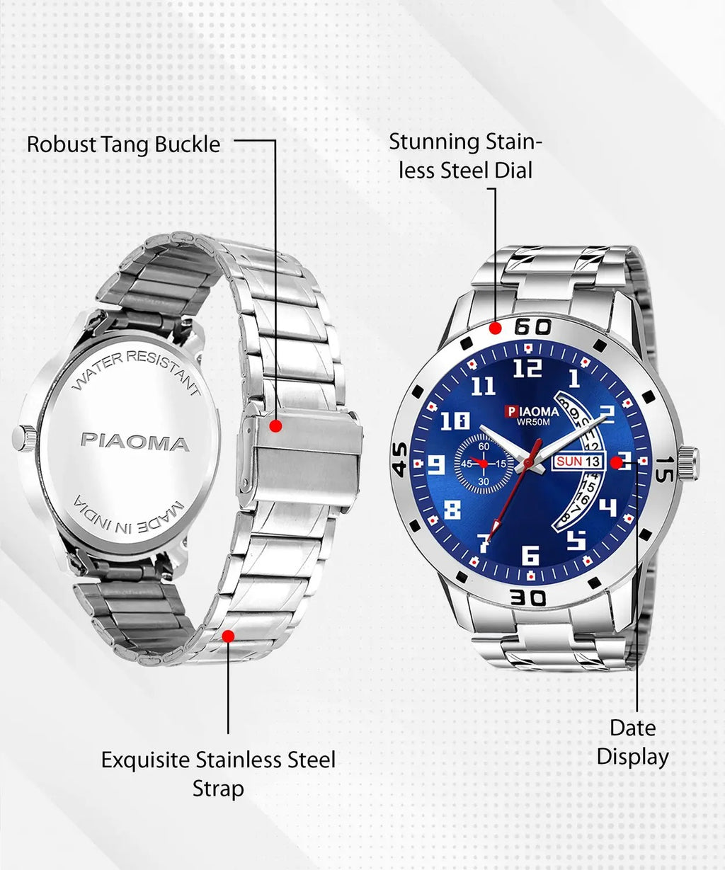 Piaoma Classic Analog Watch for Men