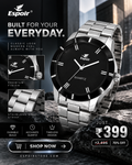 Espoir Continental Analog Watch  - For Men