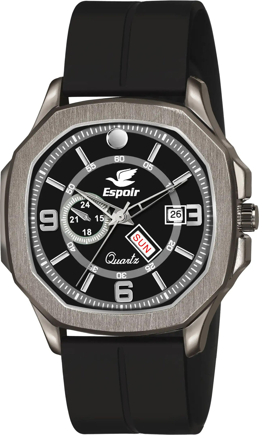 Espoir Magnetic Strap Watch Day And Date Functioning High Quality Magnetic Strap Watch Day And Date Functioning High Quality Analog Watch  - For Men