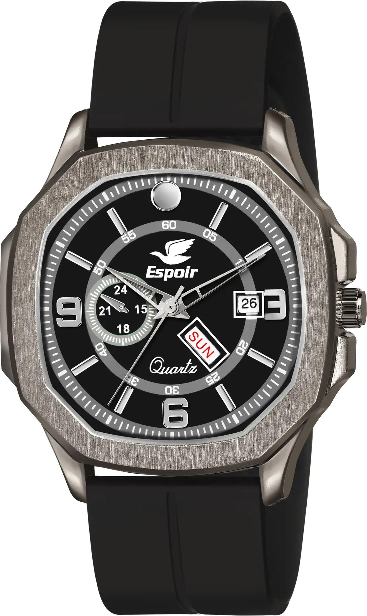 Espoir Magnetic Strap Watch Day And Date Functioning High Quality Magnetic Strap Watch Day And Date Functioning High Quality Analog Watch  - For Men