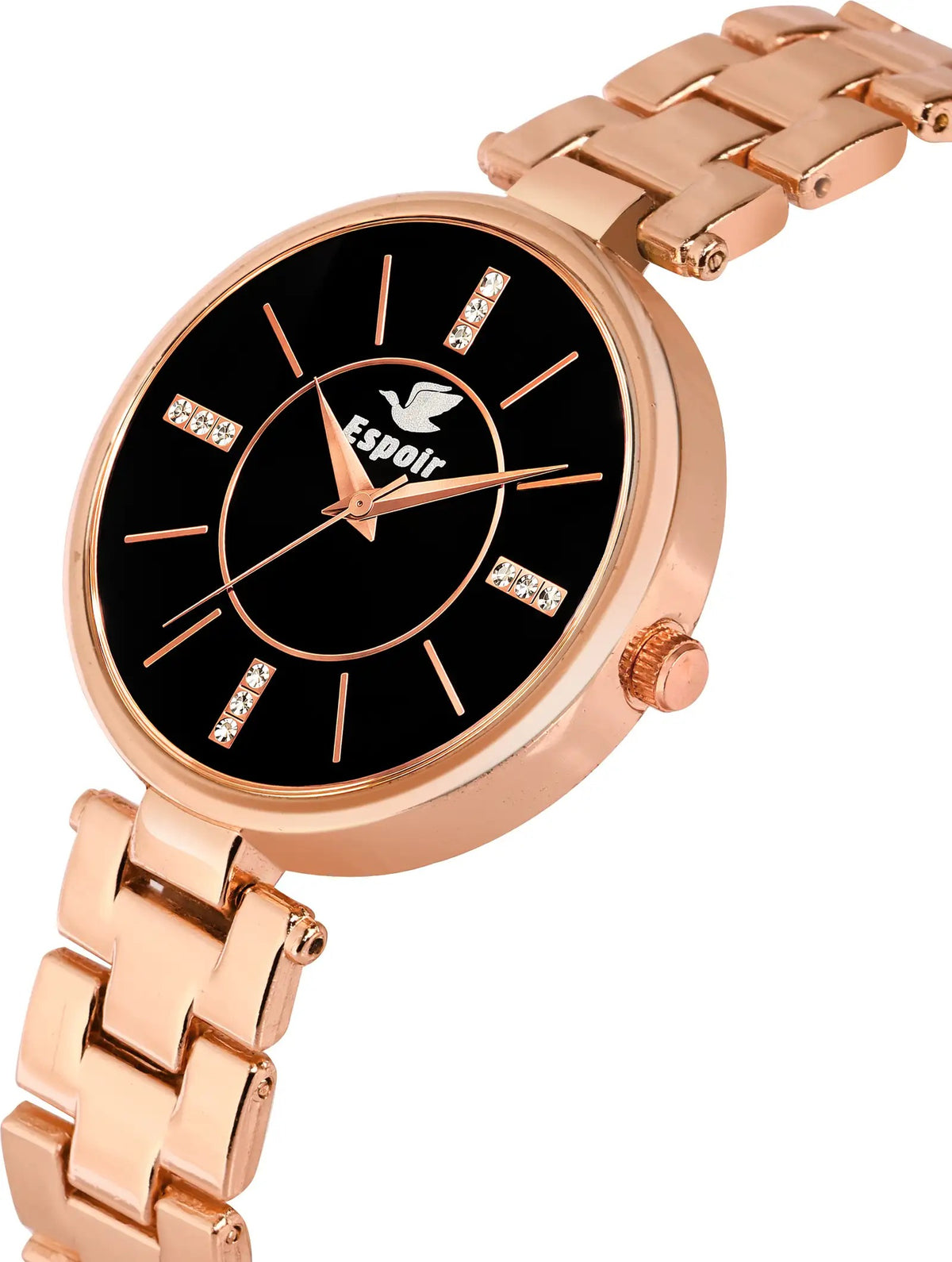 Espoir NA Combo Silky Rose gold Kashmiri Women Analog Watch  - For Women
