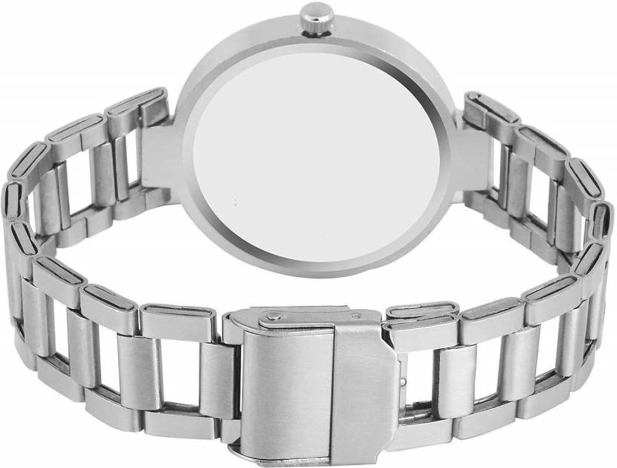 Espoir NA Stainless Steel Silver Analog Watch  - For Women