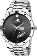Espoir LCS-8066 BLACK DIAL DAY & DATE FUNCTIONING Analog Watch  - For Men