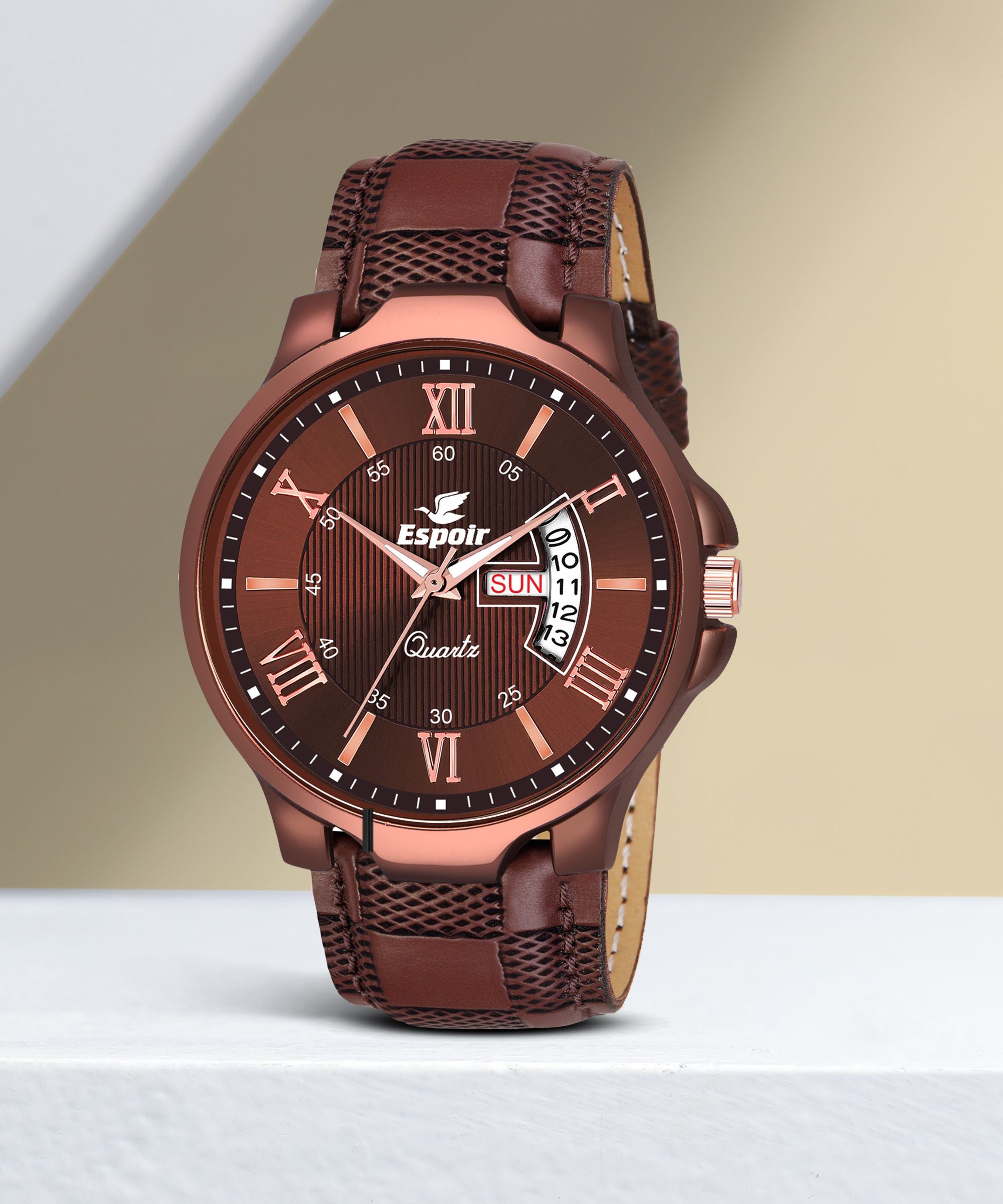 Espoir Anthony New Day And Date Functioning High Quality Analog Watch  - For Men