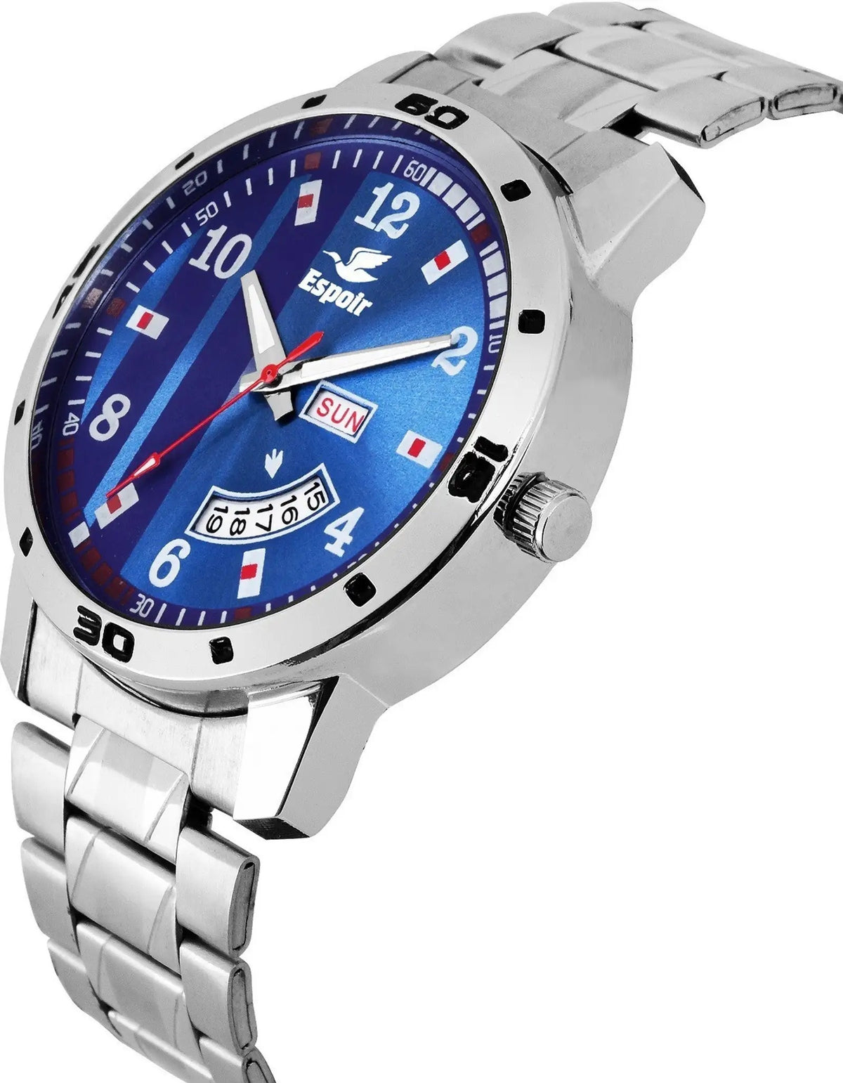 Espoir SMBROCK0507 Day And Date Functioning High Quality Analog Watch  - For Men